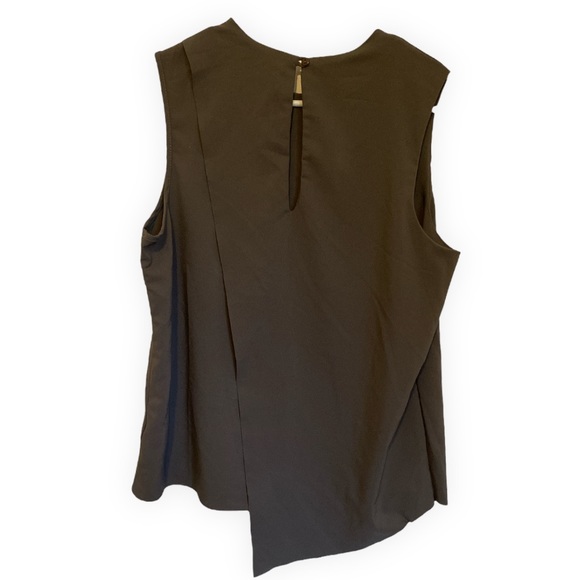 Saks Fifth Avenue gray blouse - Picture 2 of 4